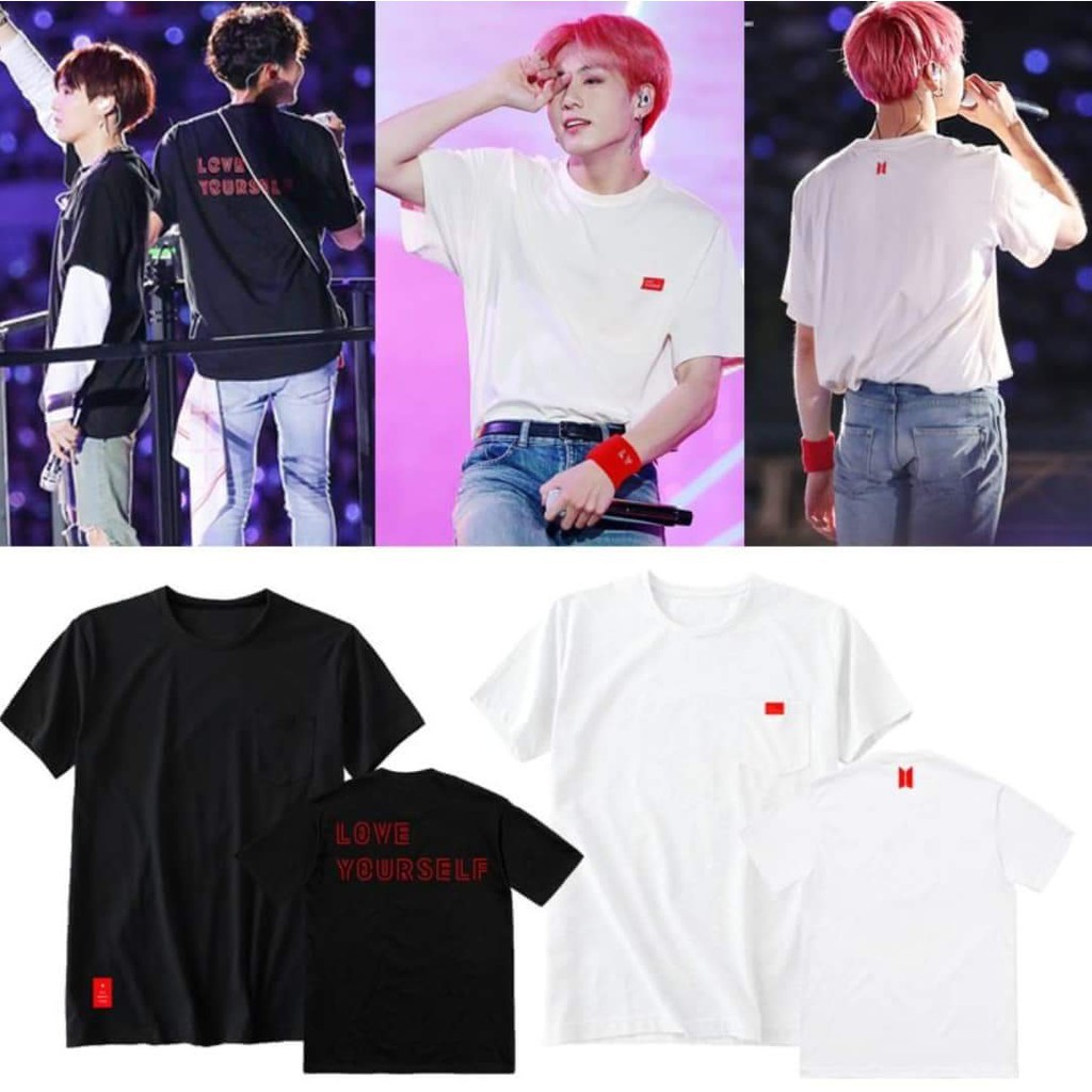 HOT- Áo Thun BTS World Tour Love Yourself - áo đẹp