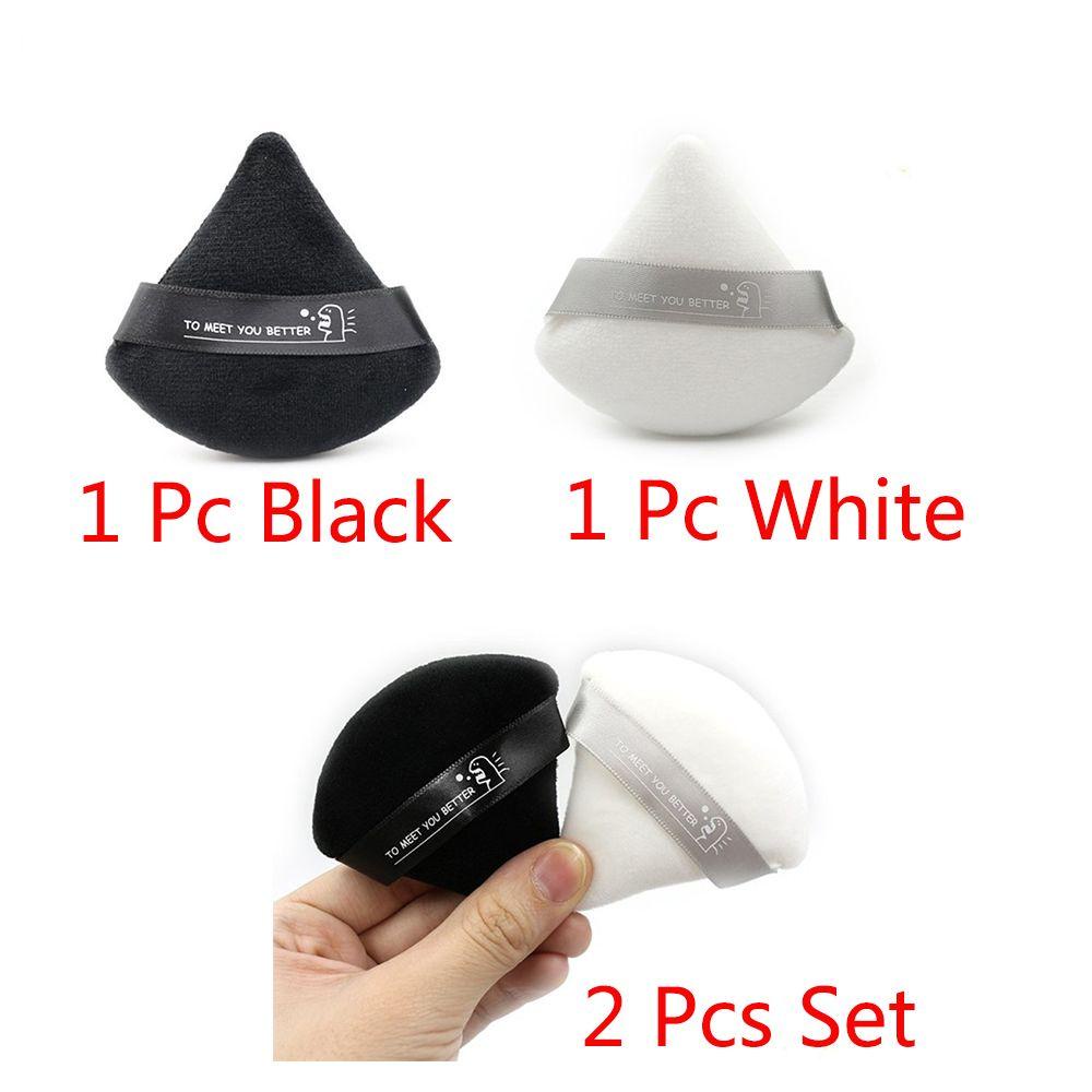 Set 1 / 2 Mút Trang Điểm BORAG Kết Cấu Nhung Mềm Mại Có Thể Giặt Được