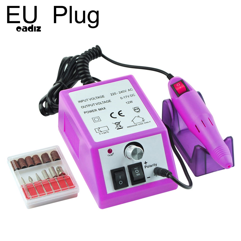 Bộ Dụng Cụ Chăm Sóc Móng Tay 110-240V Chuyên Nghiệp