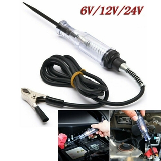 Bút kiểm tra mạch điện ô tô, xe máy 6/12/24V loại dây dài 1.25m có đèn báo sáng