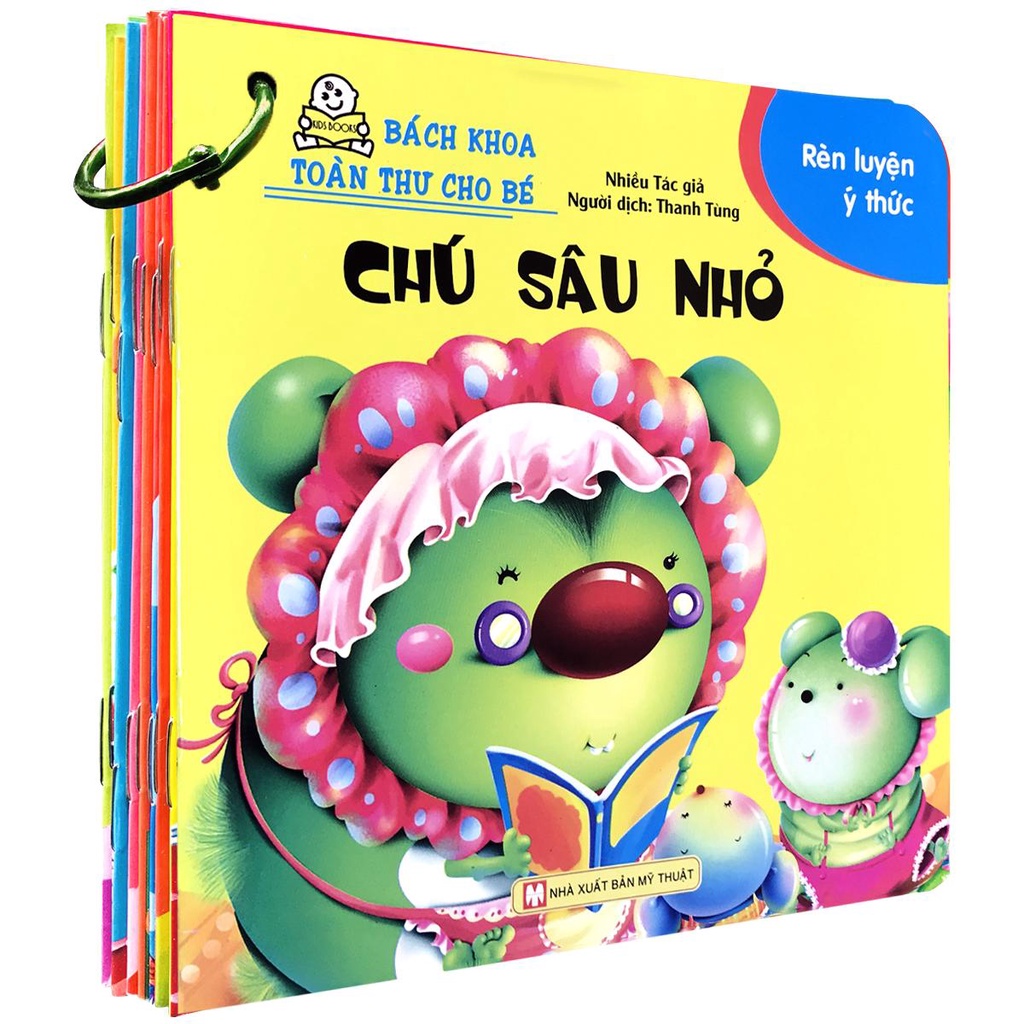 Sách - Bách Khoa Toàn Thư Cho Bé - Rèn Luyện Ý Thức (Bộ Sách Xâu Vòng 10 quyển)