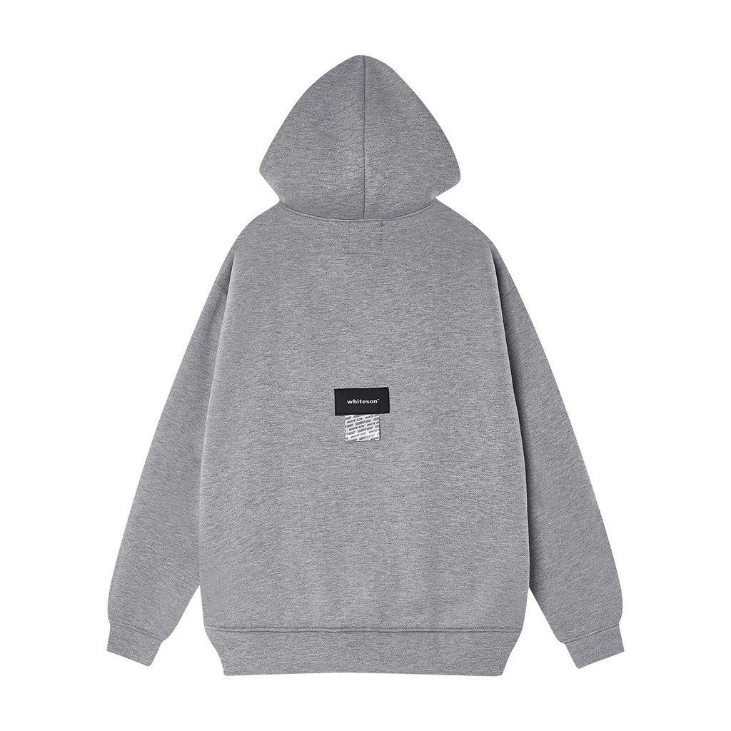 HOODIE "LOGO SS20" DOUBLE LABEL GREY | BigBuy360 - bigbuy360.vn