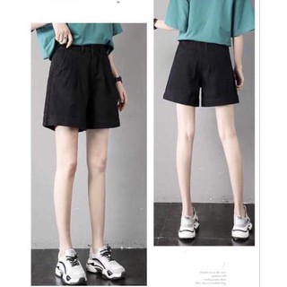 QUẦN SHORT XẾP LY CẠP CAO