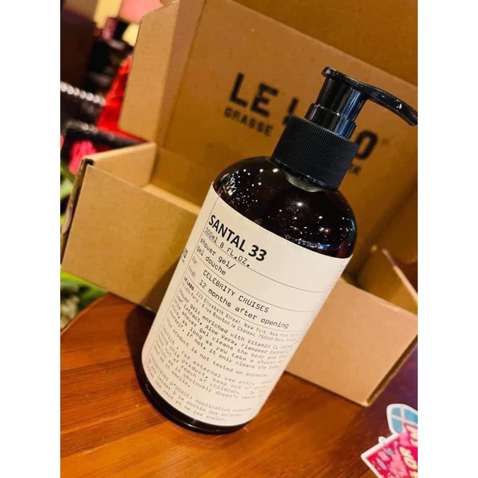 SỮA TẮM LE LABO SANTAL 33 SIÊU THƠM, MÙI HƯƠNG