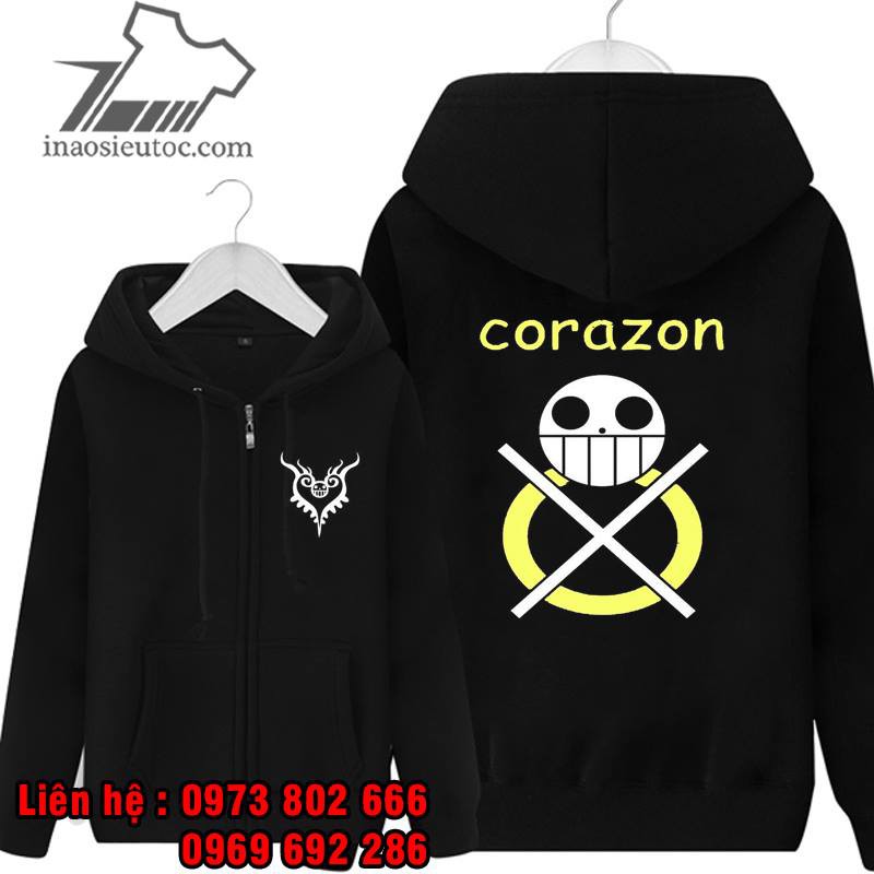 Áo khoác Corazon - áo khoác one piece cực HOT khuyến mại khủng giá rẻ dẹp