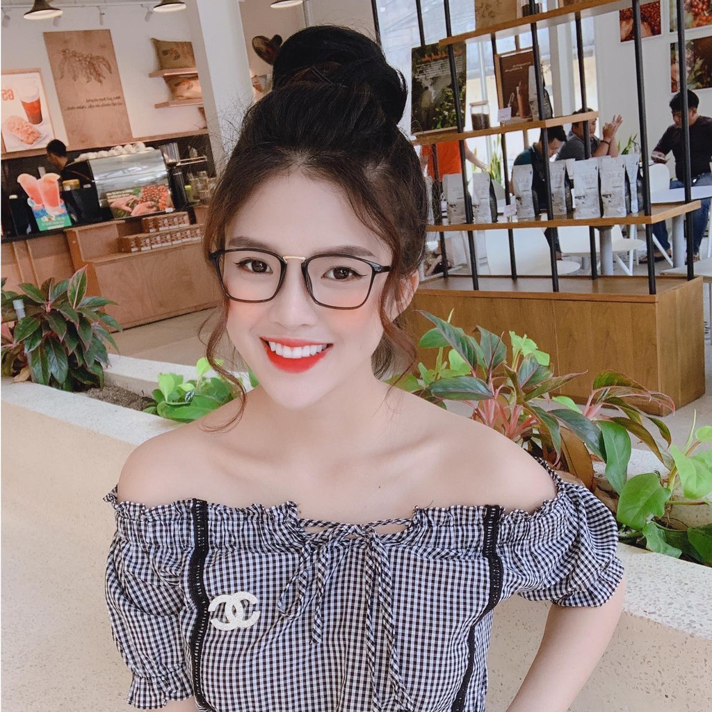 Gọng kính cận vuông nhựa dẻo nam nữ 210 – Tiệm kính Candy | BigBuy360 - bigbuy360.vn