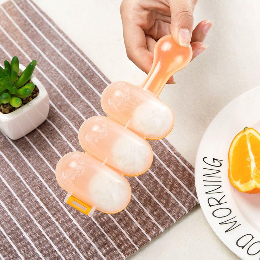[COD] Khuôn Làm Sushi Bằng Nhựa Chống Dính Tiện Dụng Cho Nhà Bếp
