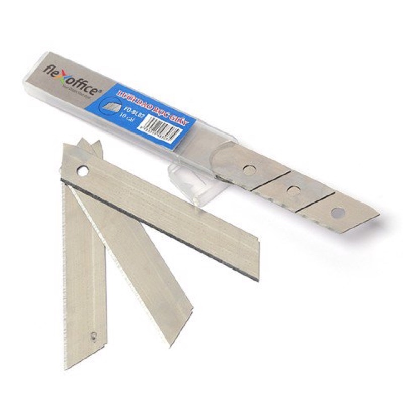 Lưỡi dao rọc giấy Flexoffice FO-BL02 18mm