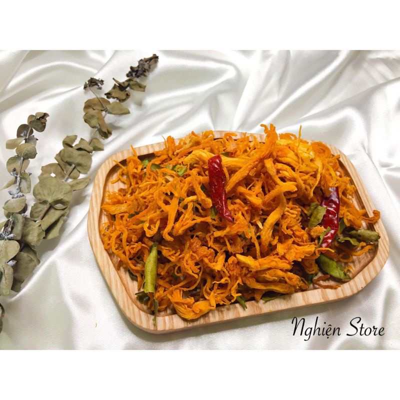 Khô gà lá chanh xé cay gói 200gr [kho ga la chanh] | BigBuy360 - bigbuy360.vn