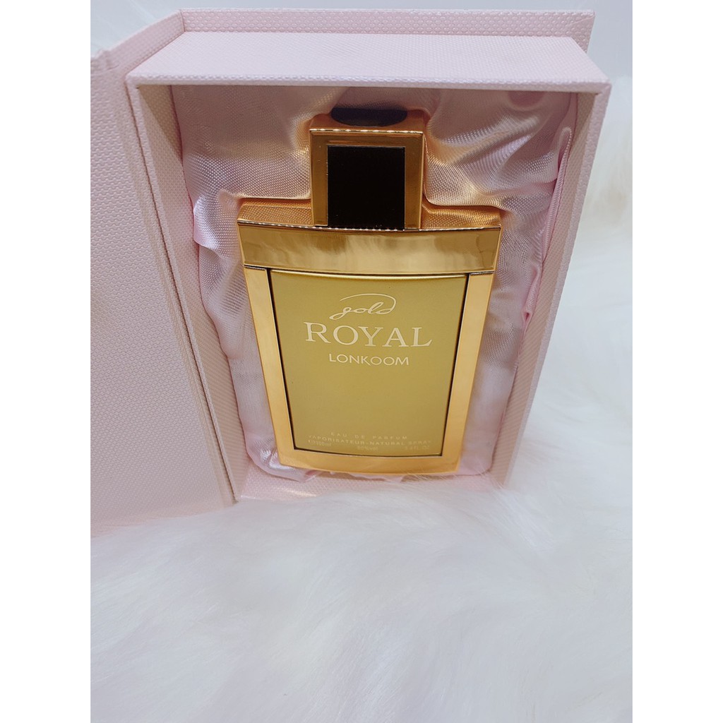 Nước Hoa Royal Vàng Lonkoom 100ml Lôi Cuốn