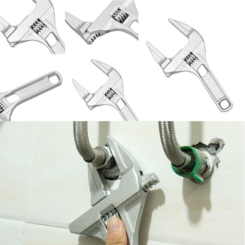 Cờ lê sửa chữa ống nước bằng hợp kim nhôm cho phòng tắm mở rộng 6-68mm , cờ lê đa năng , bảo hành 12 tháng