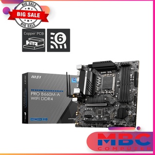 Main msi pro b660m-a ddr4 wifi chính hãng