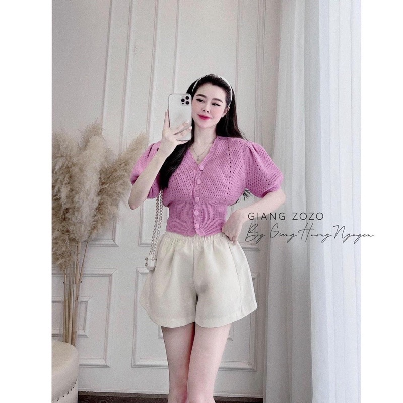 [BÁN SỈ ] Quần sooc phồng tactc lưng chun tôn dáng