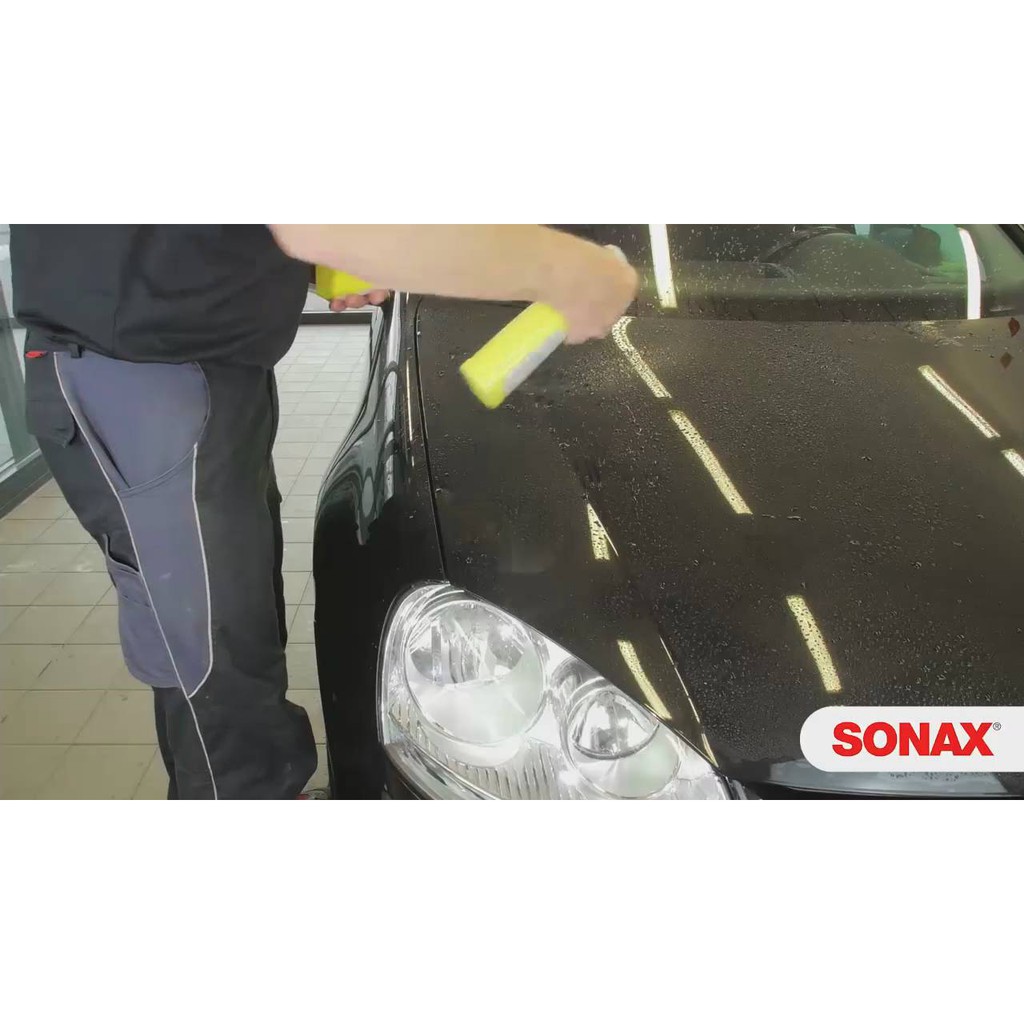 Bộ 2 Sản Phẩm Nước Rửa Xe Và Đánh Bóng Xe Nhanh Sơn Ướt Sonax