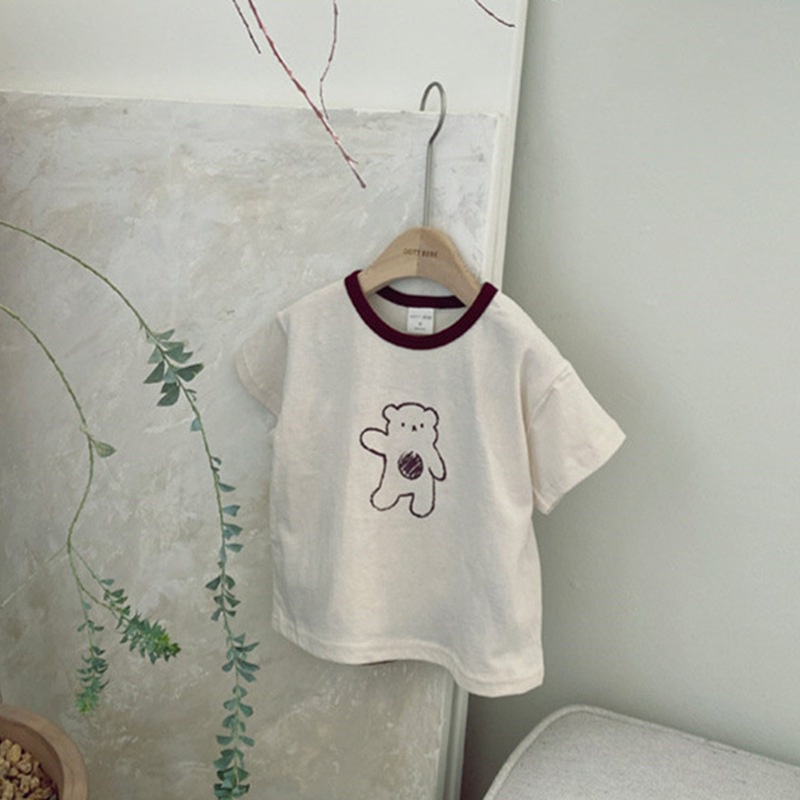 Set Đồ Thể Thao 2 Món Bằng Cotton Thời Trang Mùa Hè Cho Bé