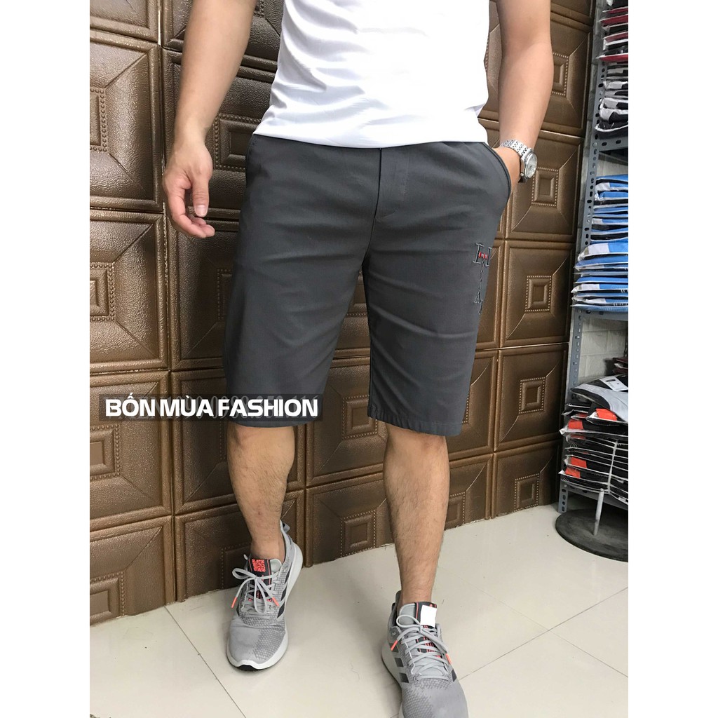 Quần Short nam siêu mát chất đũi Thái co giãn tốt, chống nhăn, thích hợp mặc nhà, đi chơi, dạo phố, QS216 | BigBuy360 - bigbuy360.vn