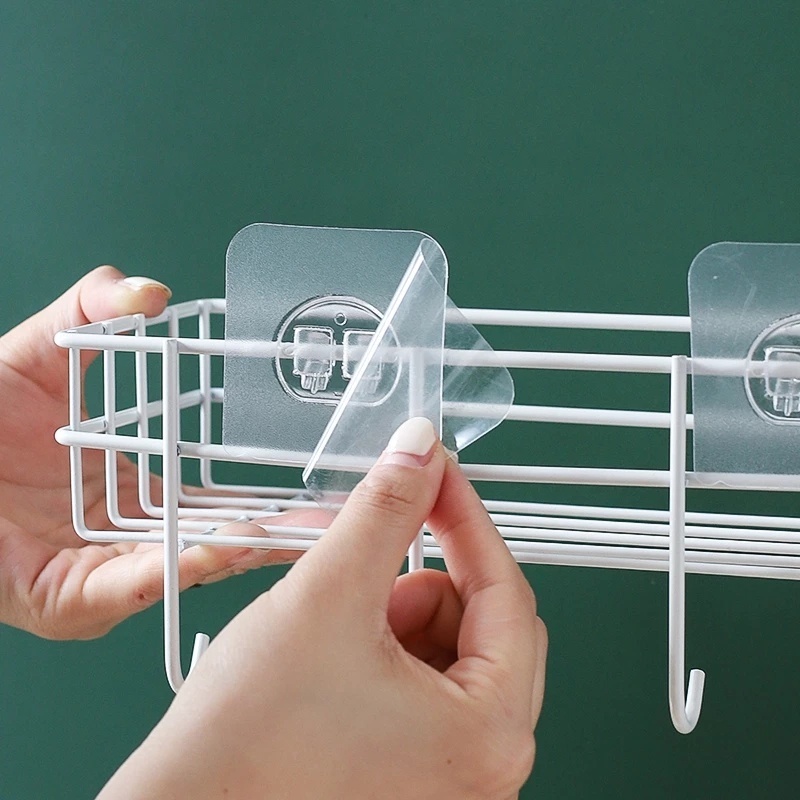 Móc Dán Tường Trong Suốt Treo Đồ Dùng Tiện Dụng