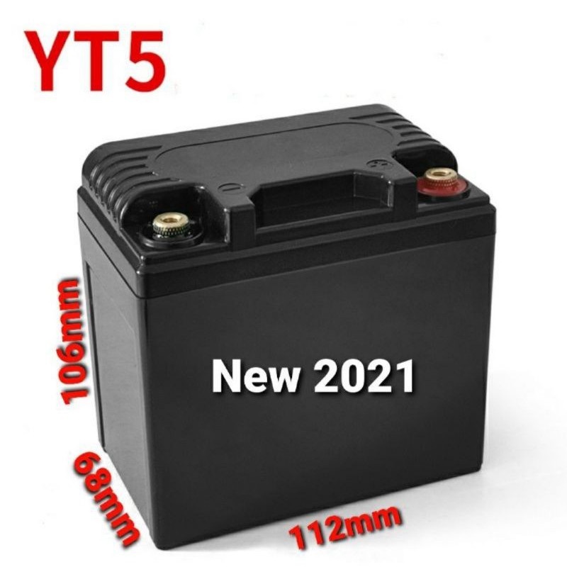 Bình điện 12v 6Ah, xả khởi động tức thời 600A, thay thế cho ắc quy a xít xe máy