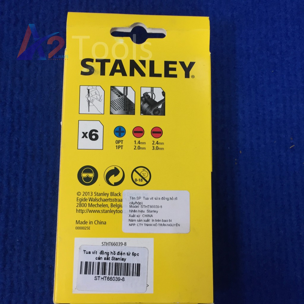 Bộ tua vít kỹ thuật STANLEY STHT66039-8