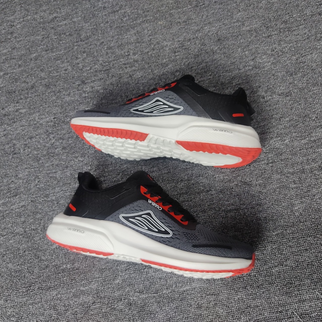 Giày thể thao nam chạy bộ tập gym đi làm đi chơi kiểu dáng sneaker phối nhiều màu (wn11)