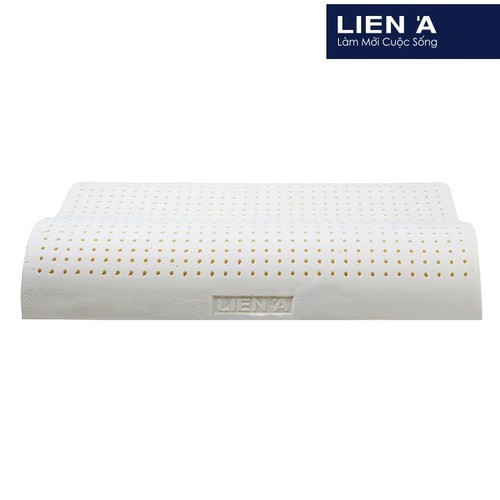 Gối cao su Contour Liên Á -38x60x11cm- Chính Hãng (size to người lớn) -Bảo Hành 10 năm Liên Á official