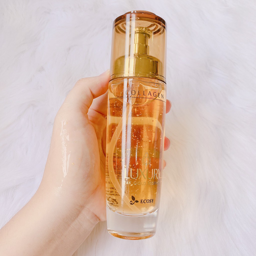 Tinh Chất Vàng Ecosy Collagen Luxury 24k Gold Essence 120ml