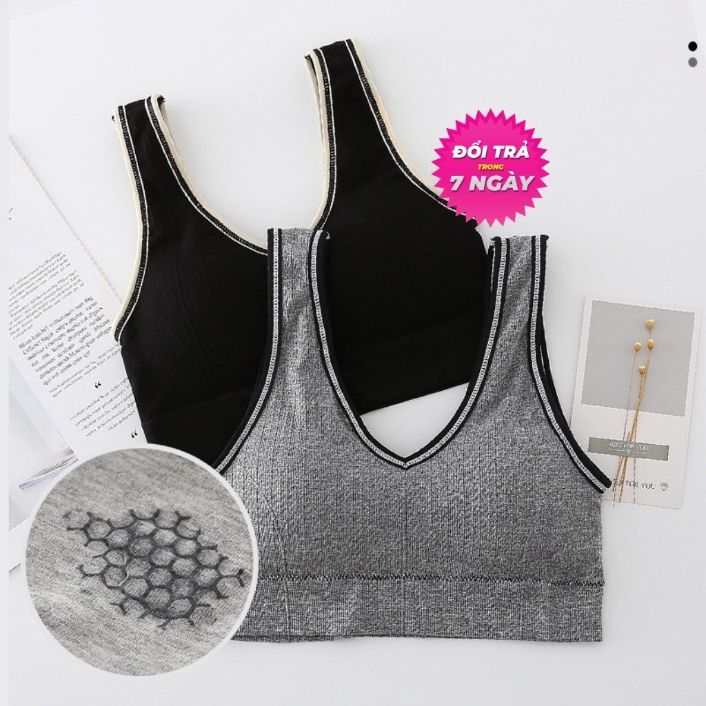 Áo Ngực S3BRA08CBT Áo Bra Thể Thao Hàng Đẹp Bra Hở Vai Cực Hot Hit 2021 Siêu Thoải Mái Mỏng Hàng Chất Bao Đẹp (45-65KG) | BigBuy360 - bigbuy360.vn