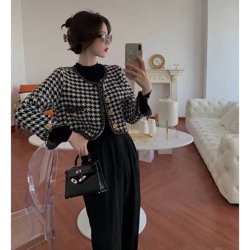 Áo Tweed Dạ