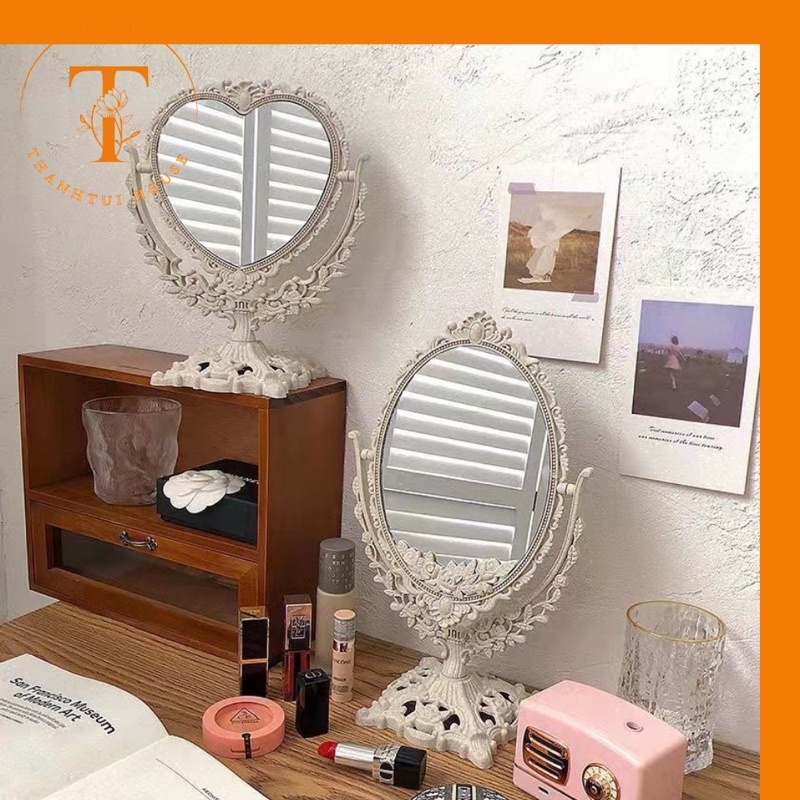 Gương trang điểm công chúa để bàn