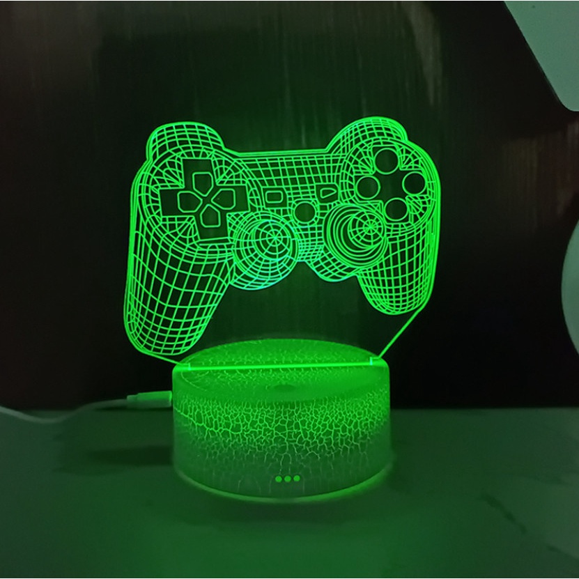 Đèn trang trí 3d mô hình tay cầm gaming đẹp độc lạ làm quà tặng sinh nhật ý nghĩa cho bạn bè
