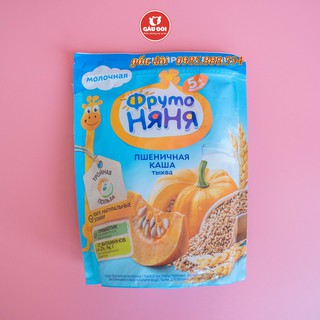 Bột ăn dặm Fruto ngũ cốc sữa đủ vị 200g (xuất xư Nga)