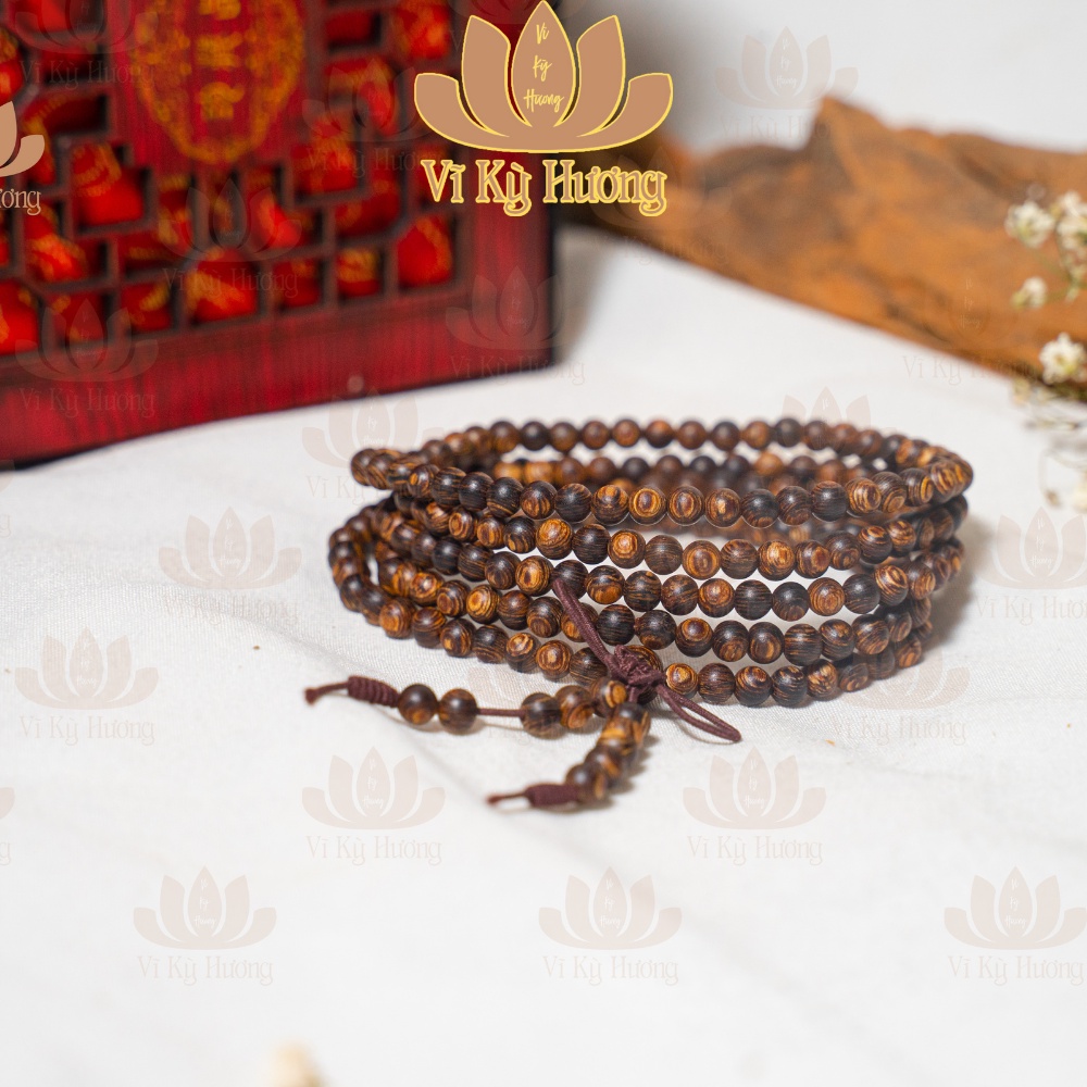 Vòng Tay Trầm Hương Sánh Chìm 216 hạt size 4mm Vĩ Kỳ Hương ,Cam Kết 100% hàng chất lượng trầm hương tự nhiên | BigBuy360 - bigbuy360.vn
