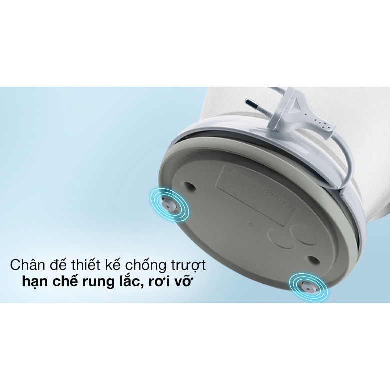 (Philips Official)  Máy vắt cam Philips HR2738, chất liệu nhựa an toàn, kháng vỡ, dễ dàng sử dụng, bảo hành 2 năm