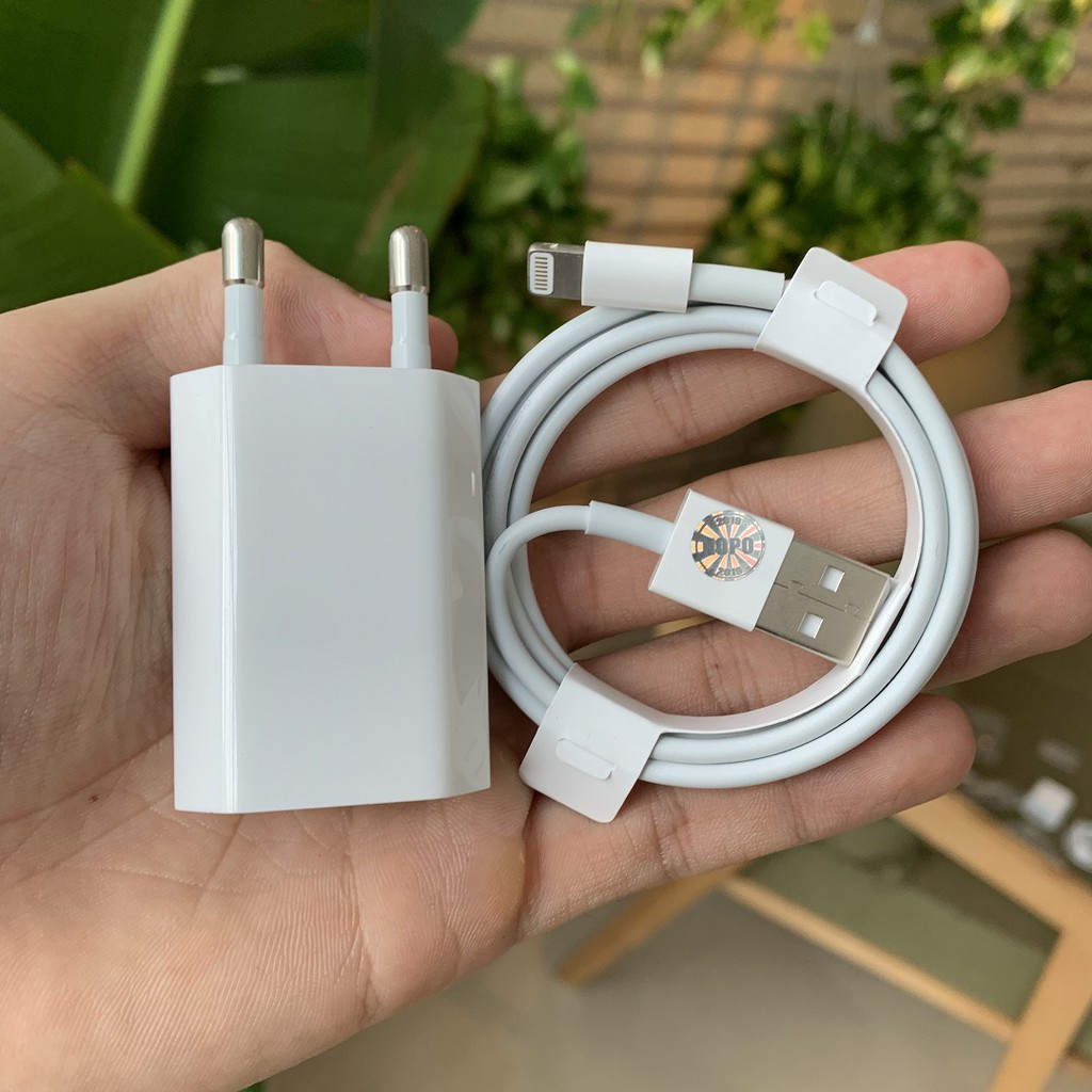 Bộ Sạc iPhone Chính Hãng hàng full box chuẩn Apple, Cam kết hàng zin - bảo hành 1 năm