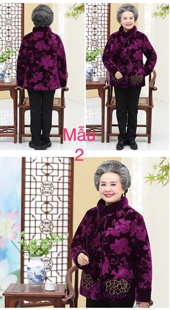 Áo nhung lót lông cho các bà và các mẹ - Hàng có sẵn | BigBuy360 - bigbuy360.vn