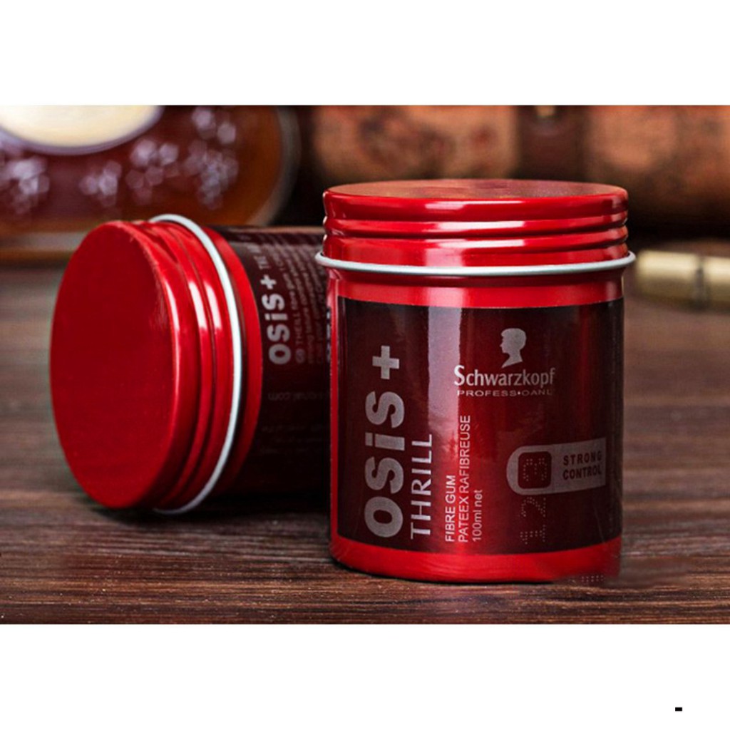 Sáp Vuốt Tóc Nam Osis Thrill OSIO KANFA 2021 chất sáp xám thơm ( giữ nếp 12-14h) Dùng 8-10 tháng / keo xịt tóc / wax