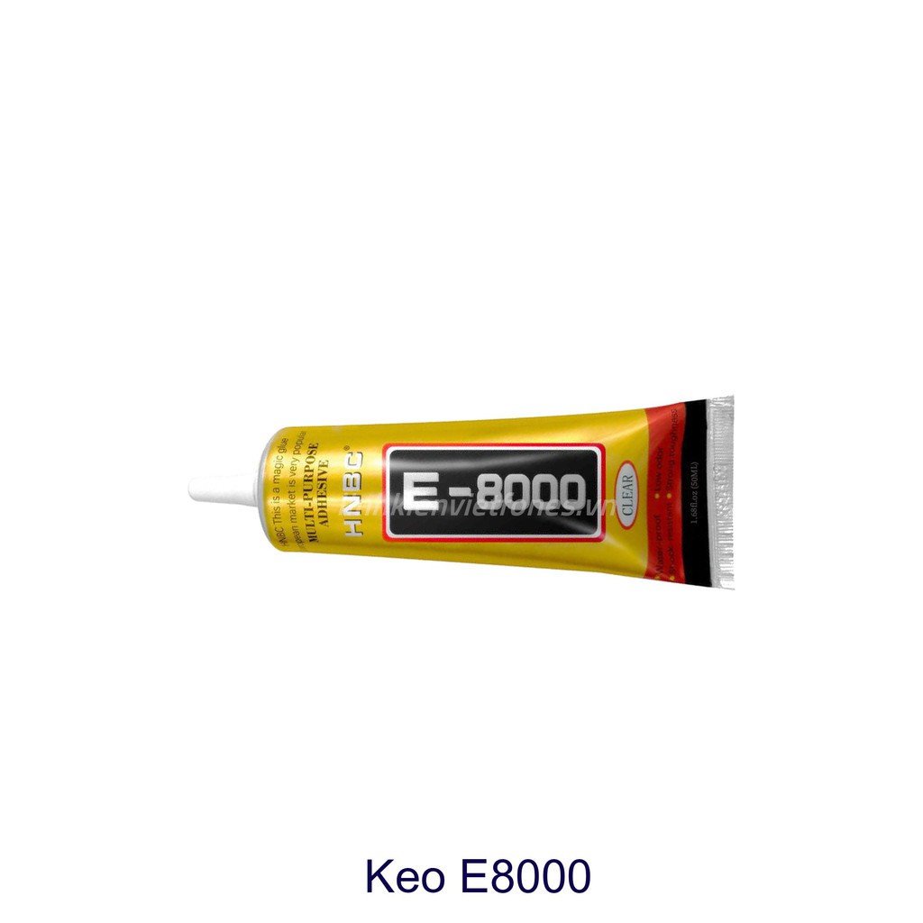 Keo dán ron, viền màn hình cảm ứng ĐIỆN THOẠI Và dán thủ công mỹ nghệ JPC E-8000 15ml