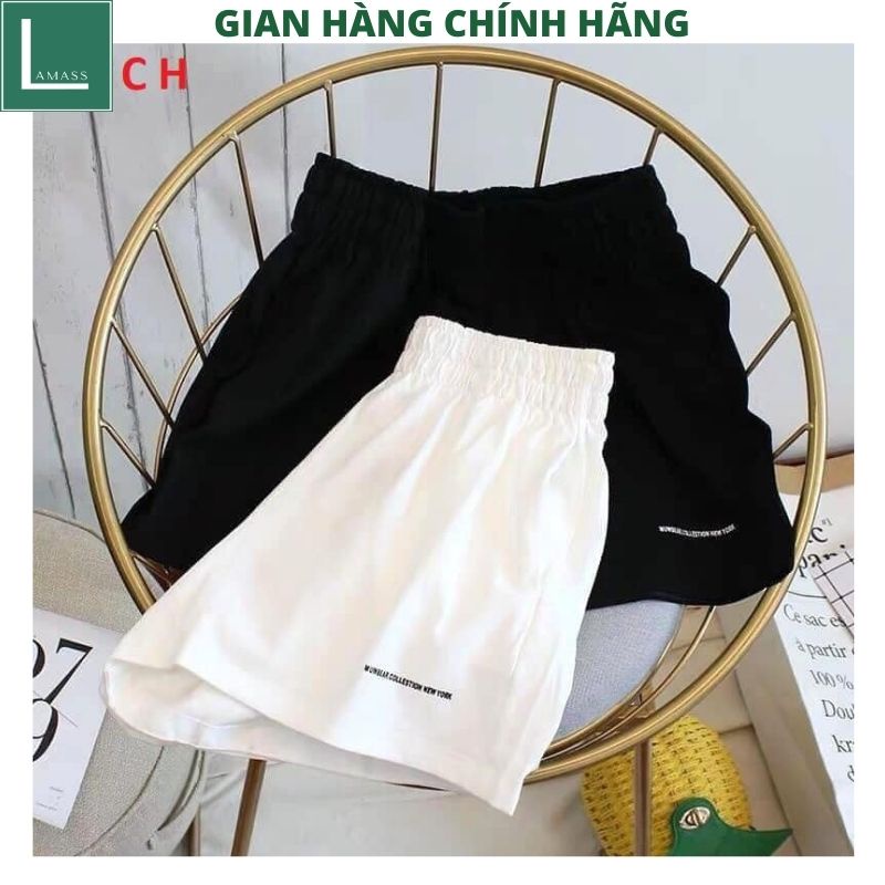 Quần short đùi nữ in chữ gấu kiểu dáng thể thao unisex nam nữ đều mặc dc ulzzang chất cottong mặc mát mùa hè -LAMASS