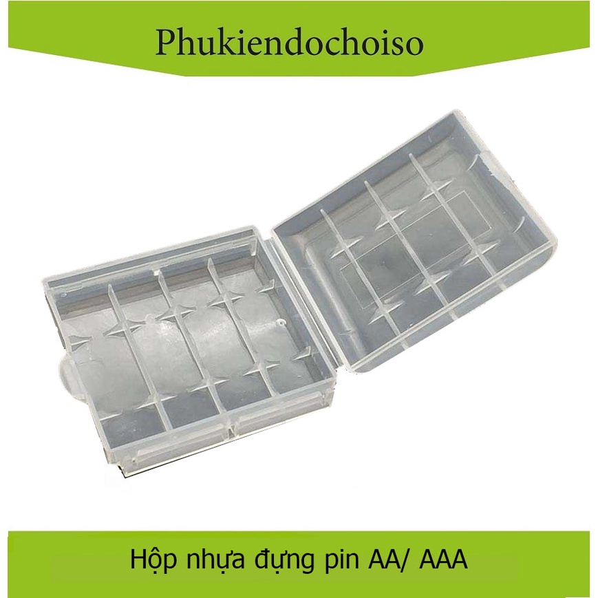 Hộp nhựa đựng pin AA/ AAA