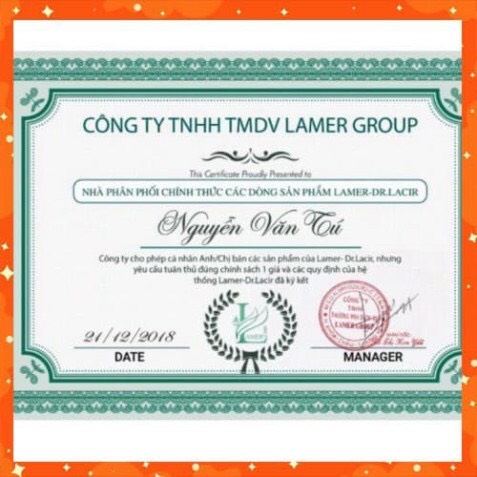 Mặt Nạ Thủy Tinh Hari store Mặt Nạ Dr lacir Glutathione Căng Bóng Dưỡng ẩm cho làn da luôn mềm mại mịn màng