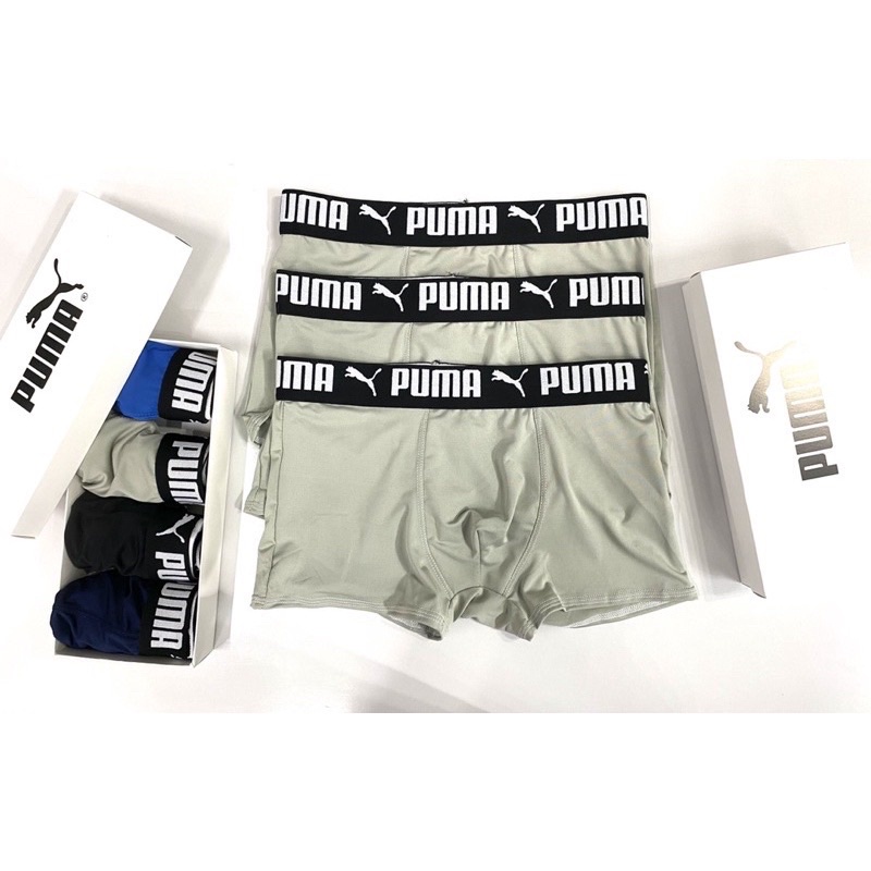 [Sịp Đẹp] Quần sịp đùi nam,quần sịp nam hàng cao cấp, Puma Vải Thun Lạnh chất mát,thoáng khí,co giãn 4 chiều khử khuẩn