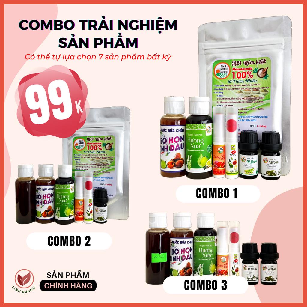 Combo Trải Nghiệm Dùng Sản Phẩm Thiên Nhiên | HTX Ánh Minh | Linhducon | 17 | BigBuy360 - bigbuy360.vn