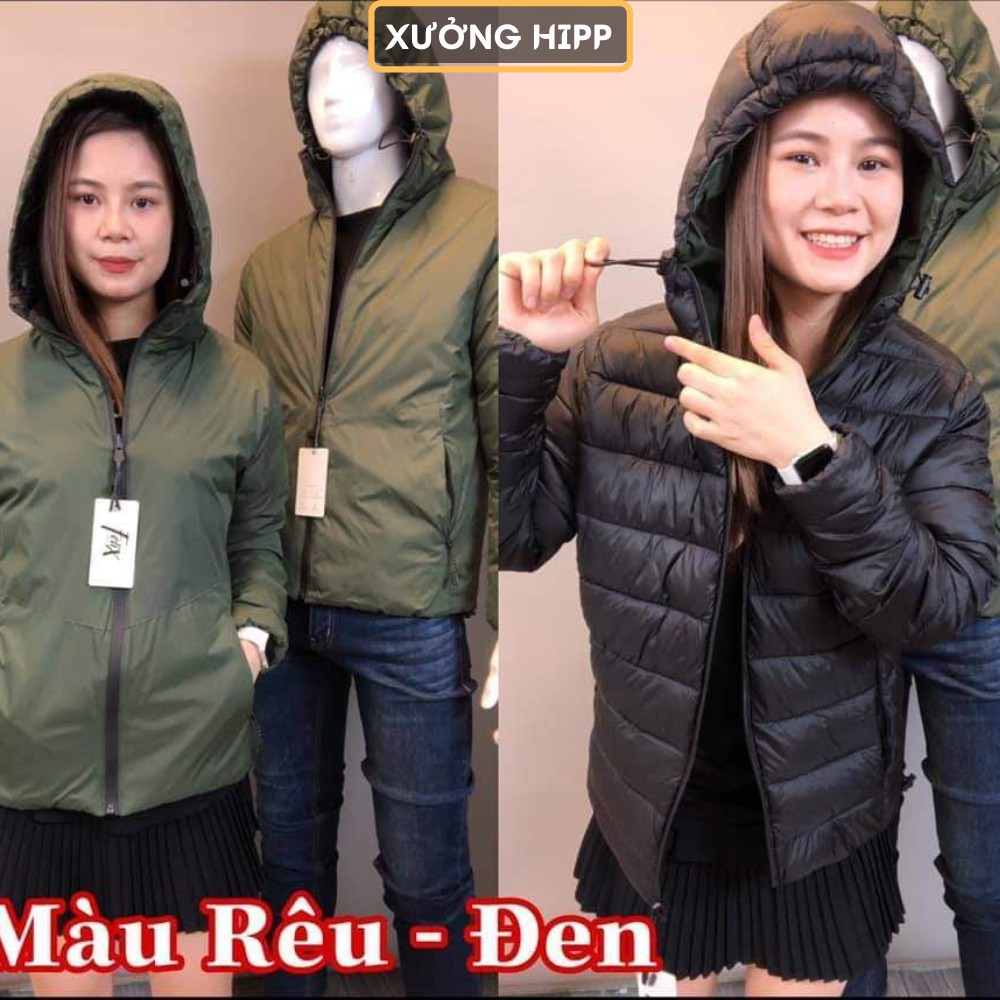 Áo khoác Phao Lông Vũ Phối Áo Gió Siêu Nhẹ 2 in 1 Mẫu Cực Độc Đáo XƯỞNG HIPP, KP2M | BigBuy360 - bigbuy360.vn