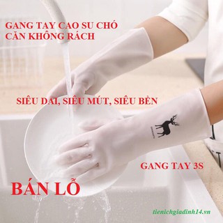 [BÁN LỖ] Gang tay cao su non siêu dai - siêu bền - siêu rẻ