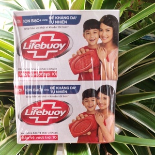 Xà Bông Cục Diệt Khuẩn Lifebuoy Bảo Vệ Vượt Trội 125g