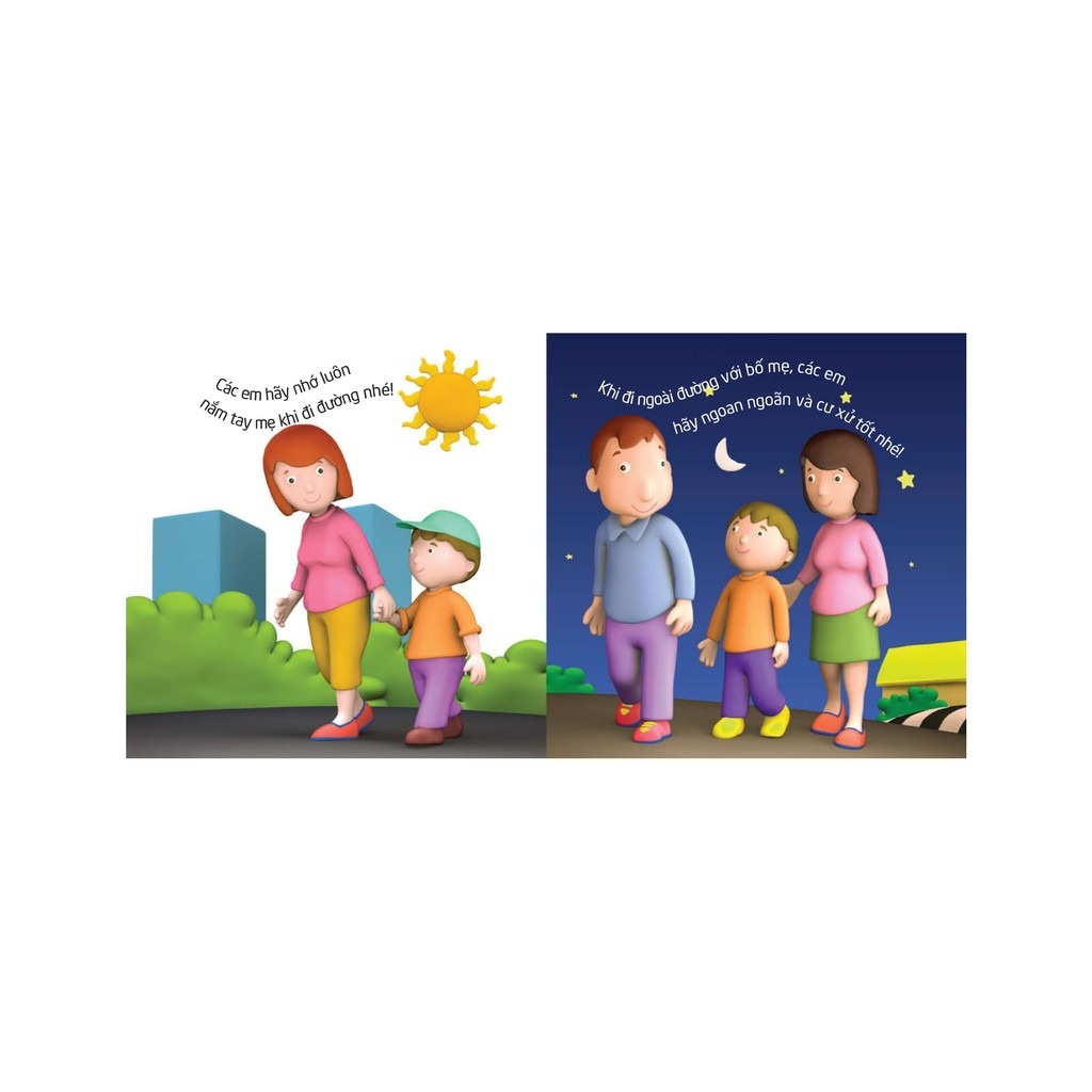 Sách - Thế Giới Trong Mắt Em - An Toàn Giao Thông