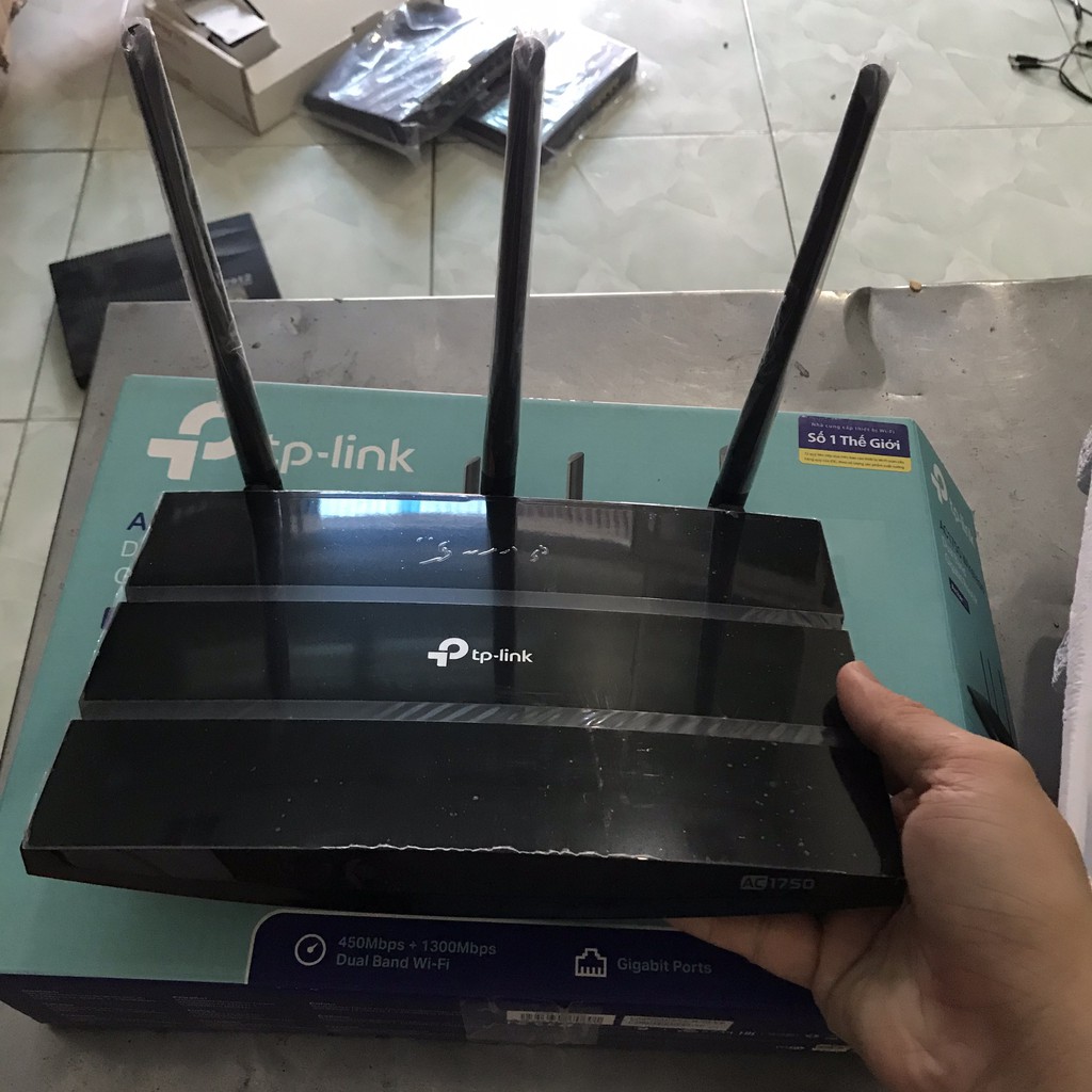 Bộ Phát WiFi Băng Tần Kép AC1750 Archer C7 hàng mới nguyên hộp