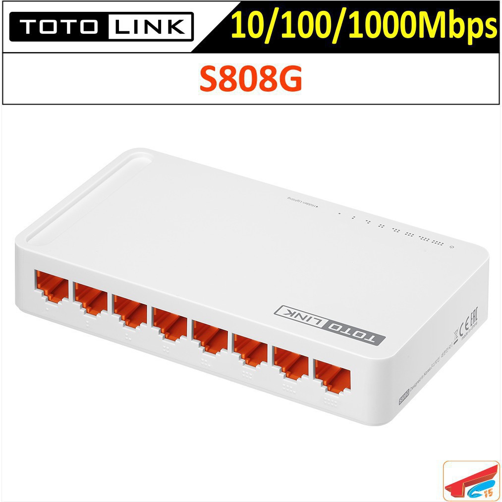Thiết bị chia mạng Totolink S808G-bảo hành chính hãng 24 Tháng