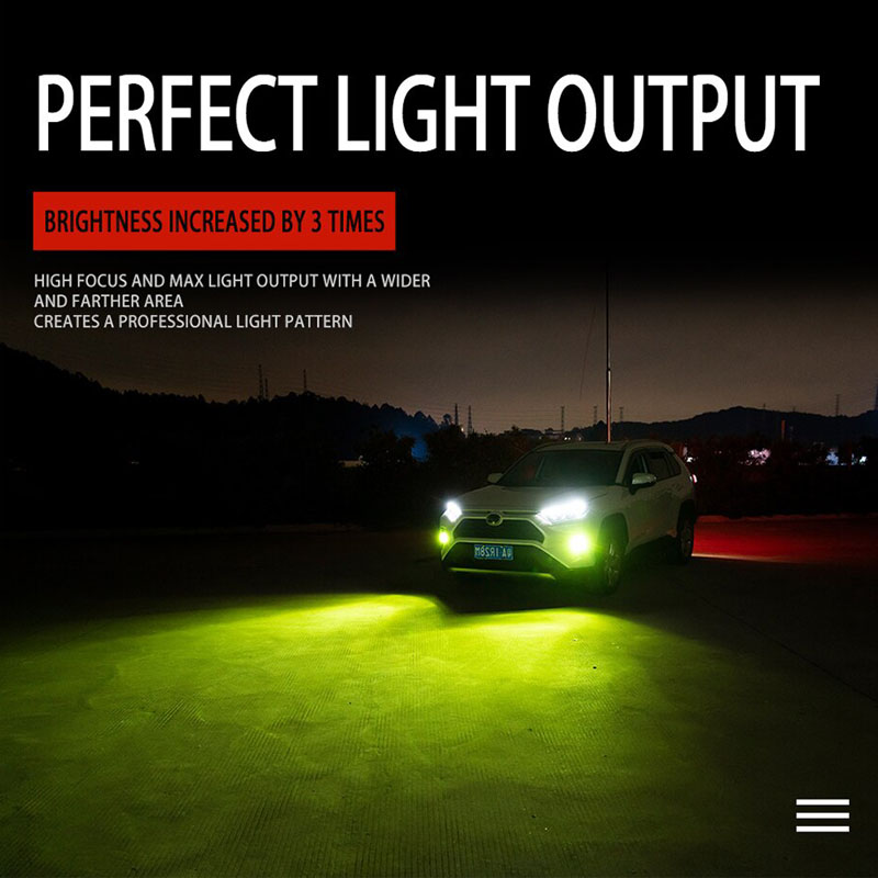 Set 2 bóng đèn SEAMETAL 881/ H27 5202 9005/ HB3 9006/ HB4 H11 P13W CSP chip 6000K LED cho đèn phá sương mù DRL xe hơi