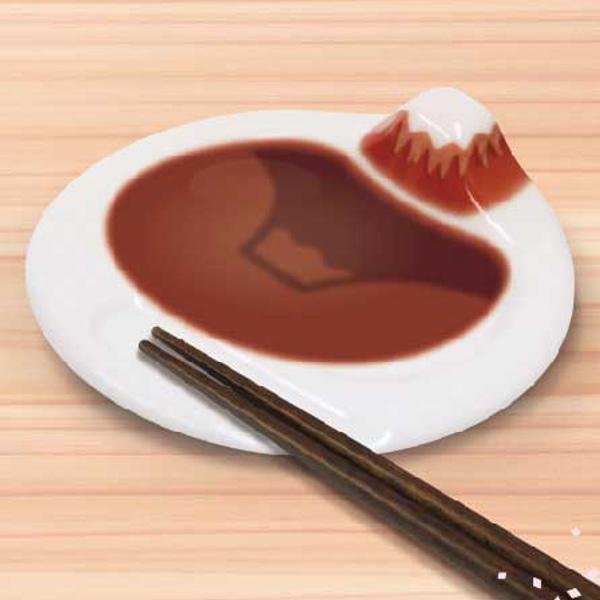 [Hỏa Tốc HN] Đĩa nước tương núi Phú Sĩ đỏ
